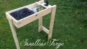 Building a simple homemade Blacksmith's Forge - Swallow Forge