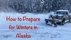 Preparing for Winter in Alaska