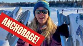 FREE Things To Do In Anchorage Alaska in Winter - Road Trip from Off-Grid Cabin